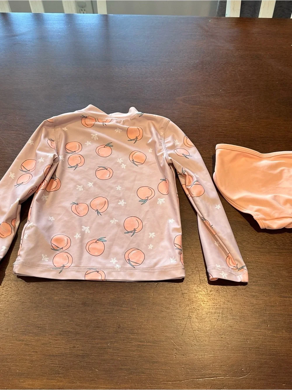 Peach Swim Suit Girls 2T A5:1333